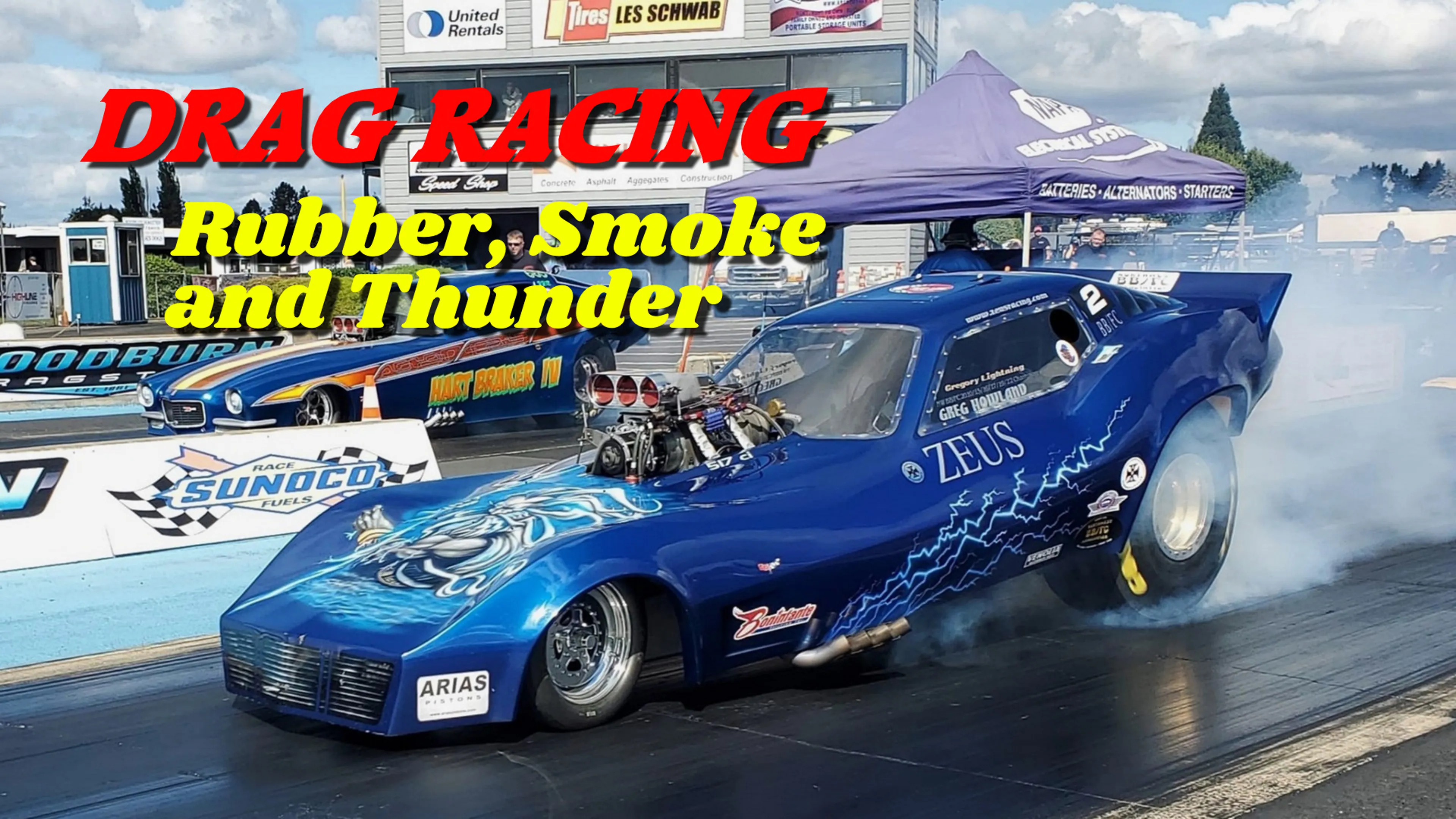 Drag Racing: Rubber, Smoke and Thunder poster